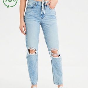 new american eagle mom jeans